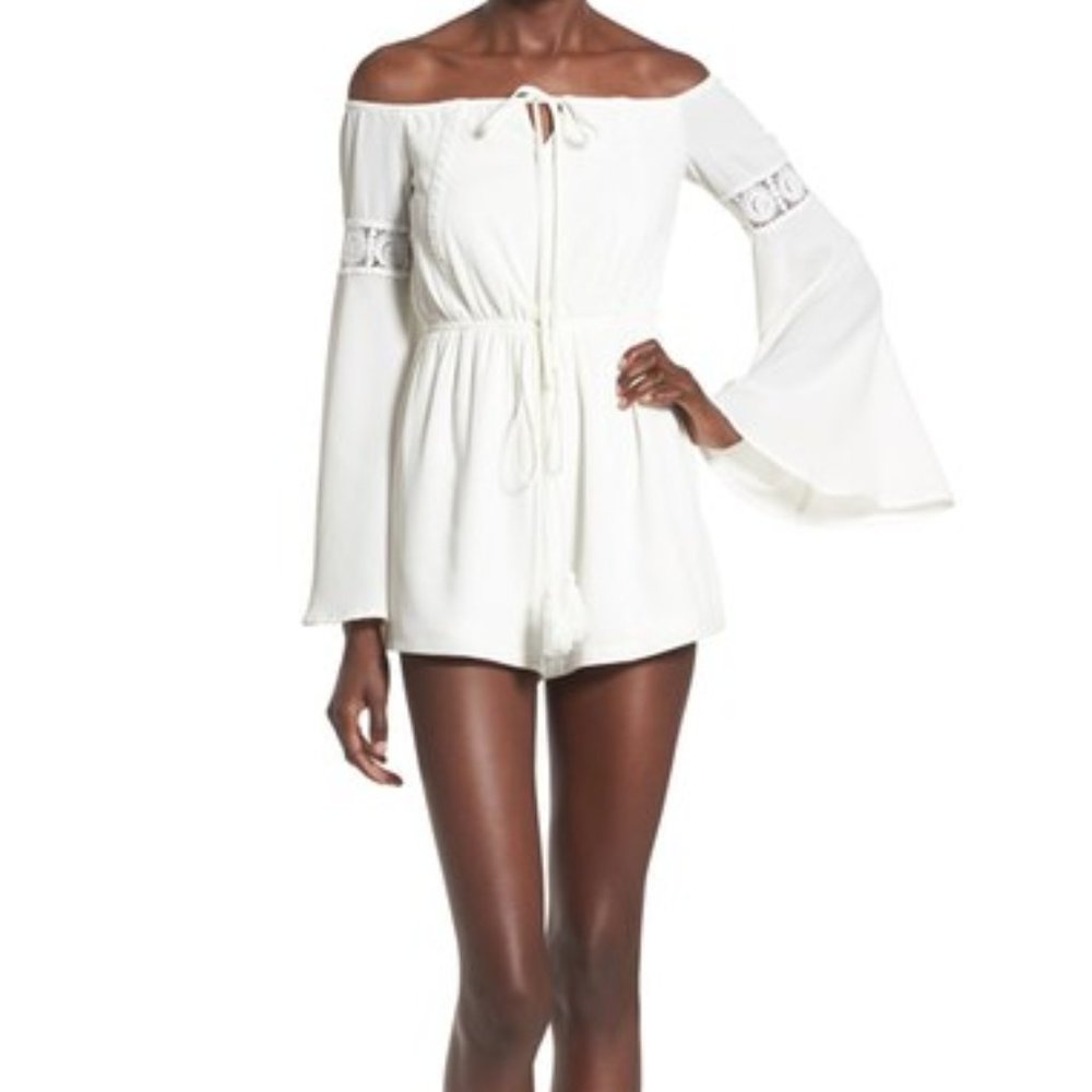 🚨3/$15🚨 MISSGUIDED White Romper